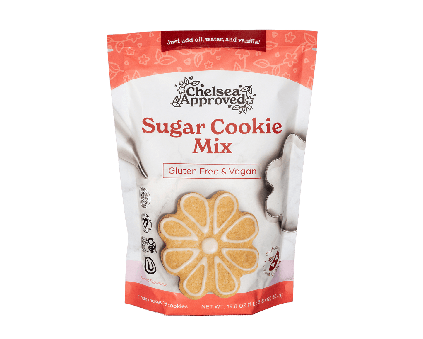 Gluten Free & Vegan Sugar Cookie Mix