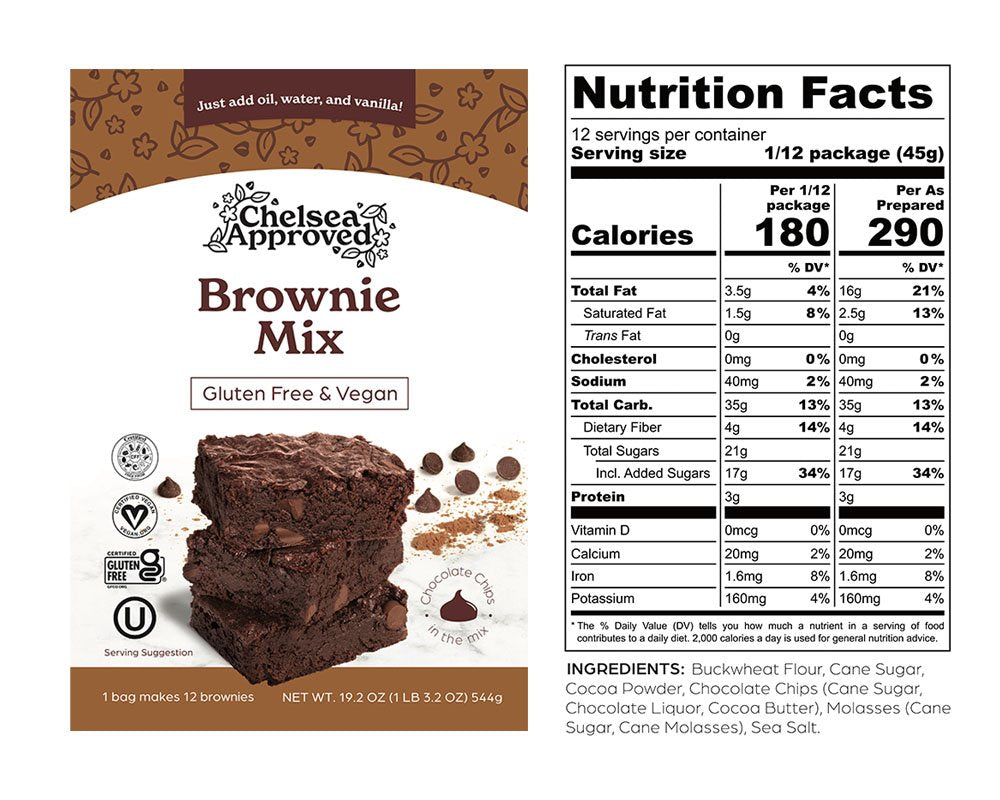 Vegan & Gluten Free Baking Mixes - 6 Bag Multi-Pack