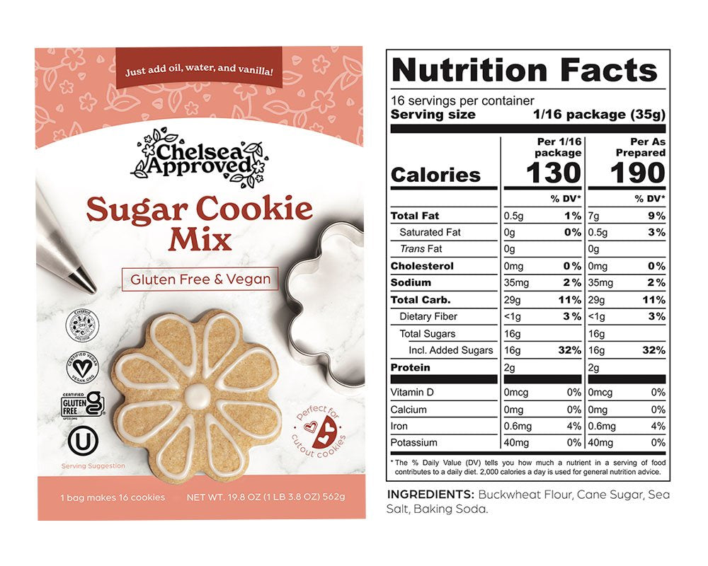 Vegan & Gluten Free Baking Mixes - 6 Bag Multi-Pack