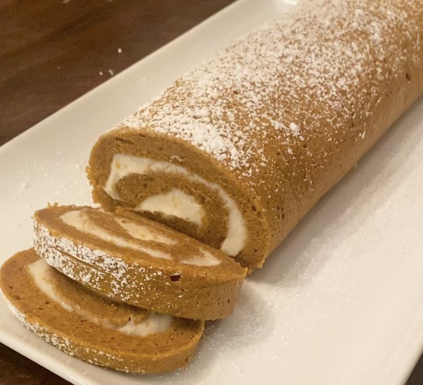 Gluten Free and Vegan Pumpkin Roll