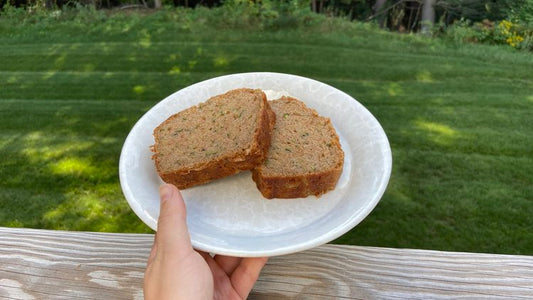 Gluten Free and Vegan Zucchini Bread