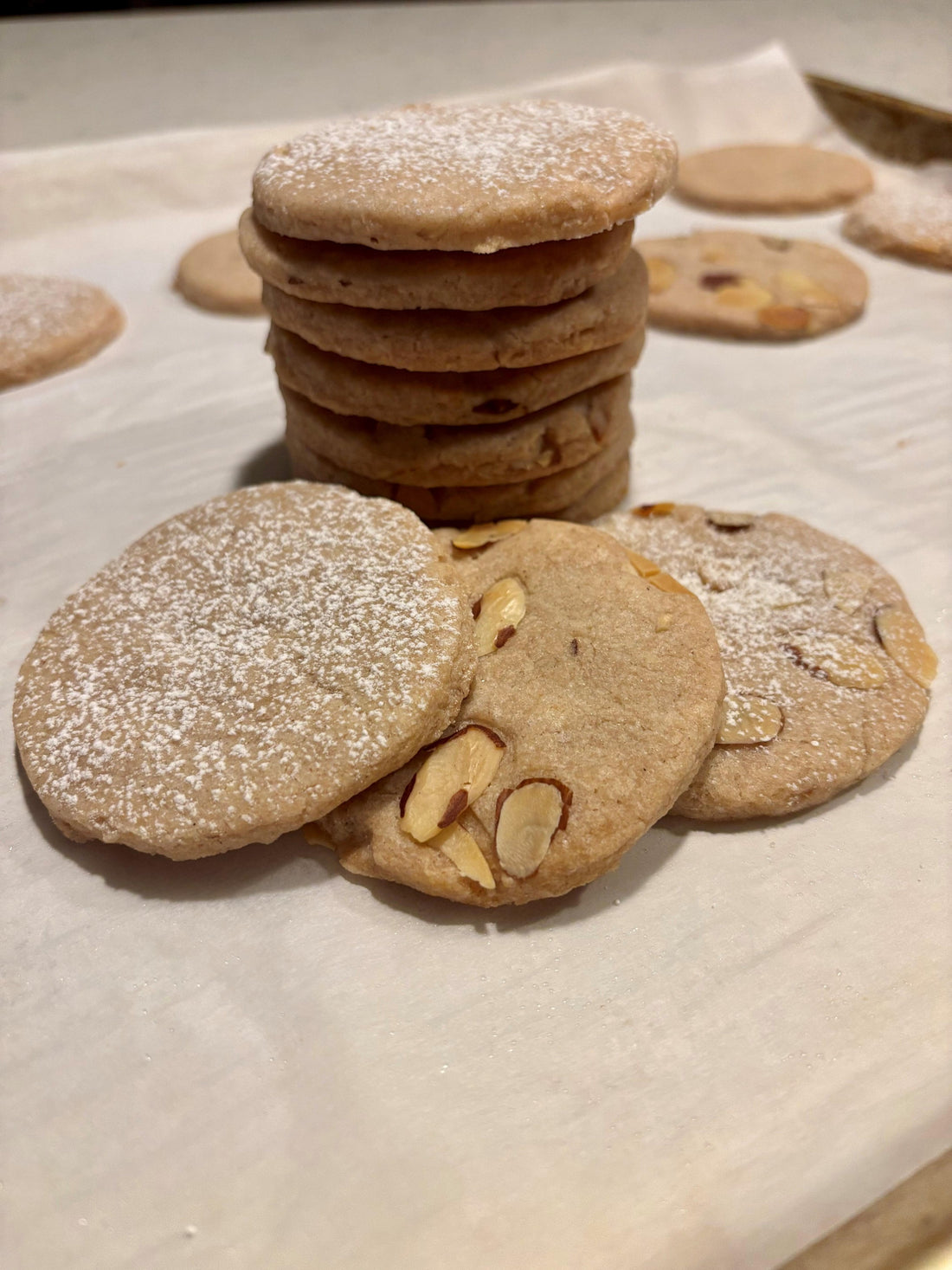 Gluten Free and Vegan Almond Cookies
