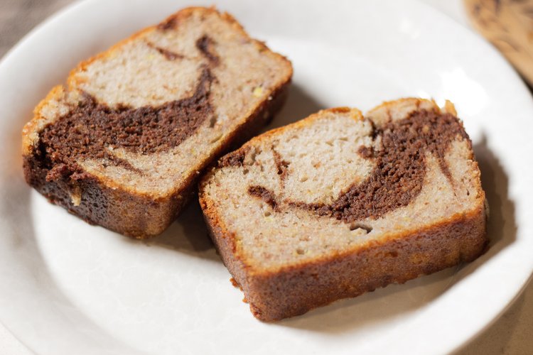 Vegan and Gluten Free Marbled Chocolate Banana Bread Recipe