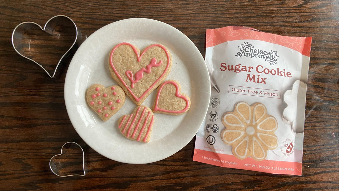 Vegan and Gluten-Free Valentine’s Day Sugar Cookies