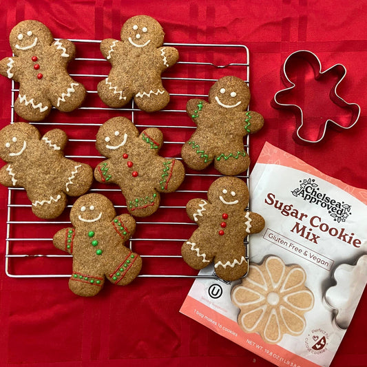 Gluten Free and Vegan Gingerbread Cookies