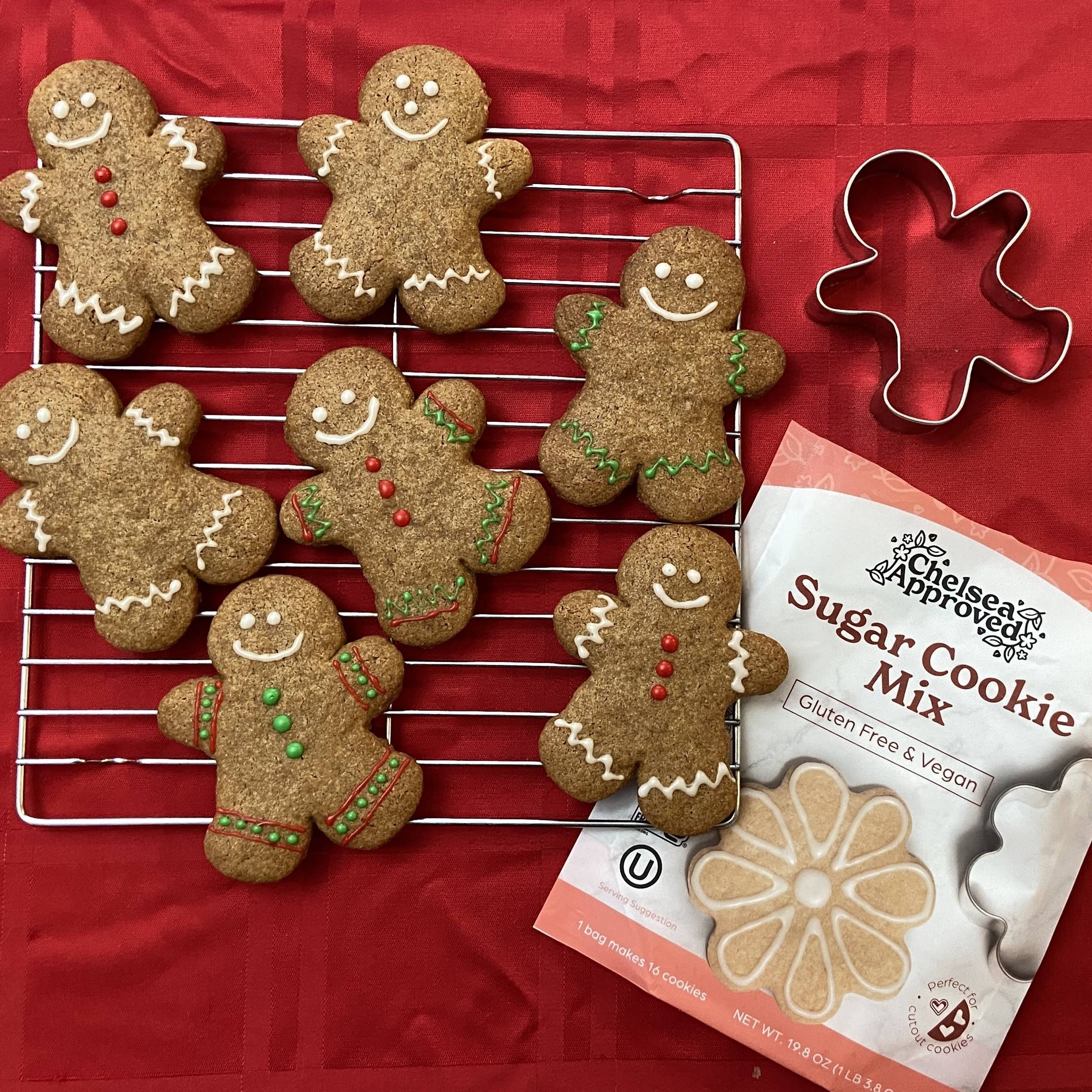 Gluten Free and Vegan Gingerbread Cookies – Chelsea Approved
