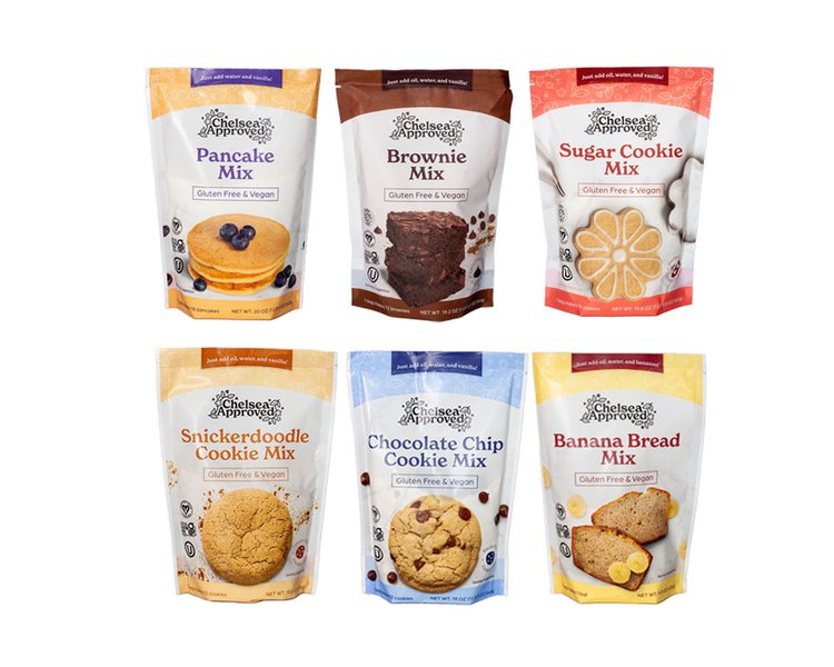 Vegan & Gluten Free Baking Mixes - 6 Bag Multi-Pack