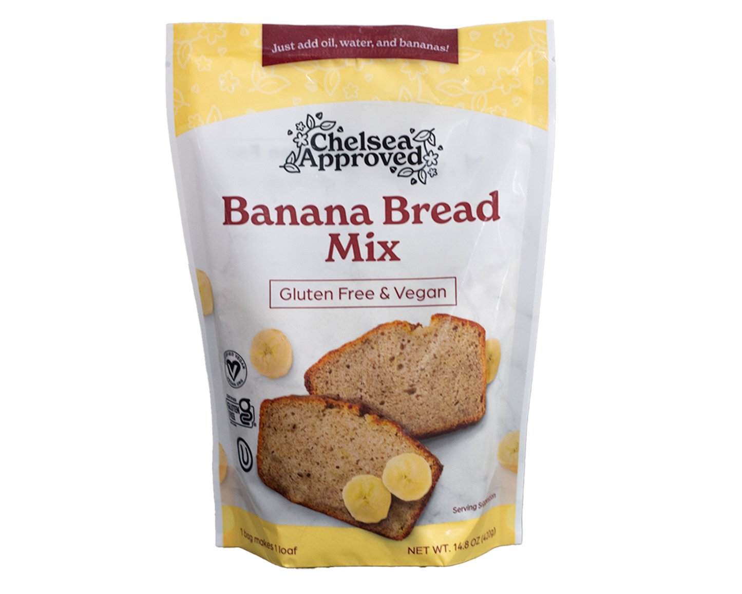 Gluten Free & Vegan Banana Bread Mix