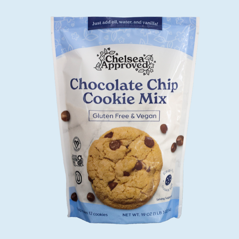 Gluten Free & Vegan Chocolate Chip Cookie Mix