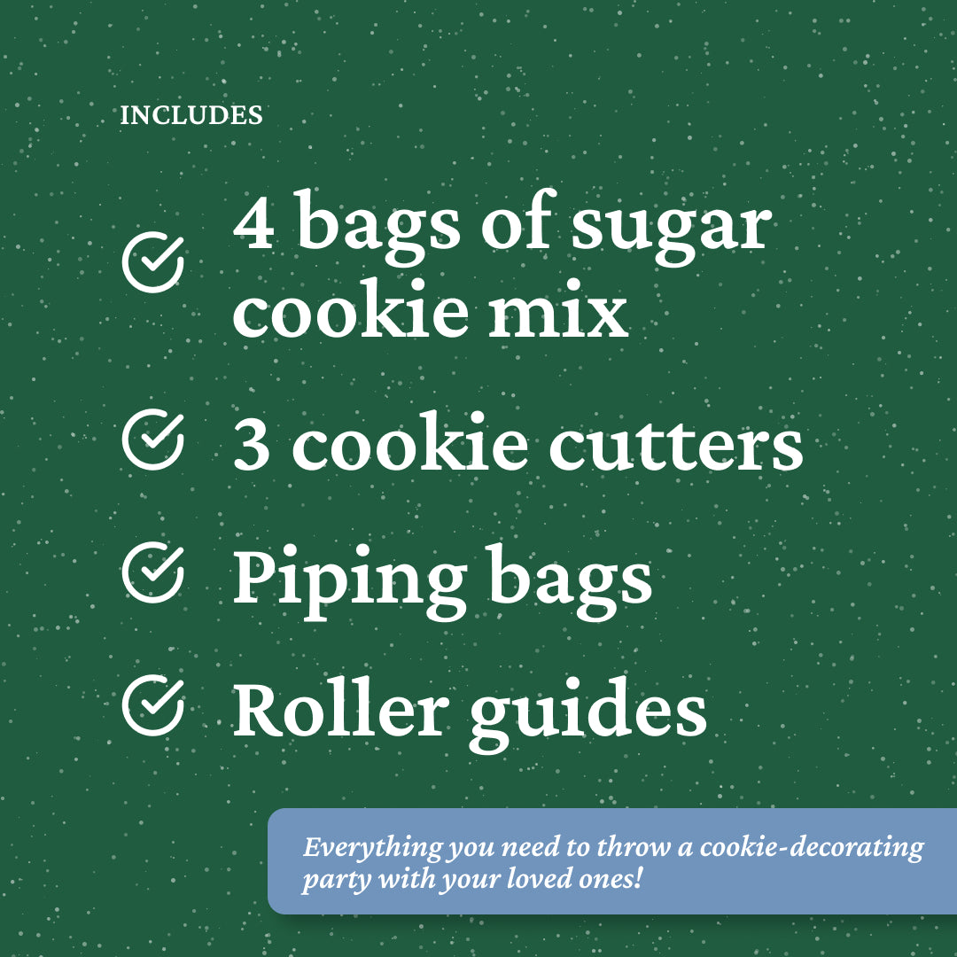 Holiday Decorating Sugar Cookie Kit