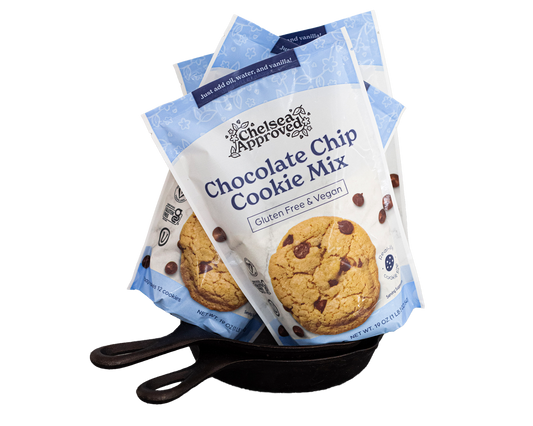 Vegan & Gluten Free Chocolate Chip Cookie Skillet Bundle