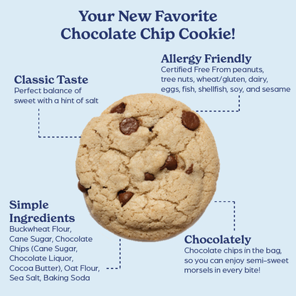 Gluten Free & Vegan Chocolate Chip Cookie Mix