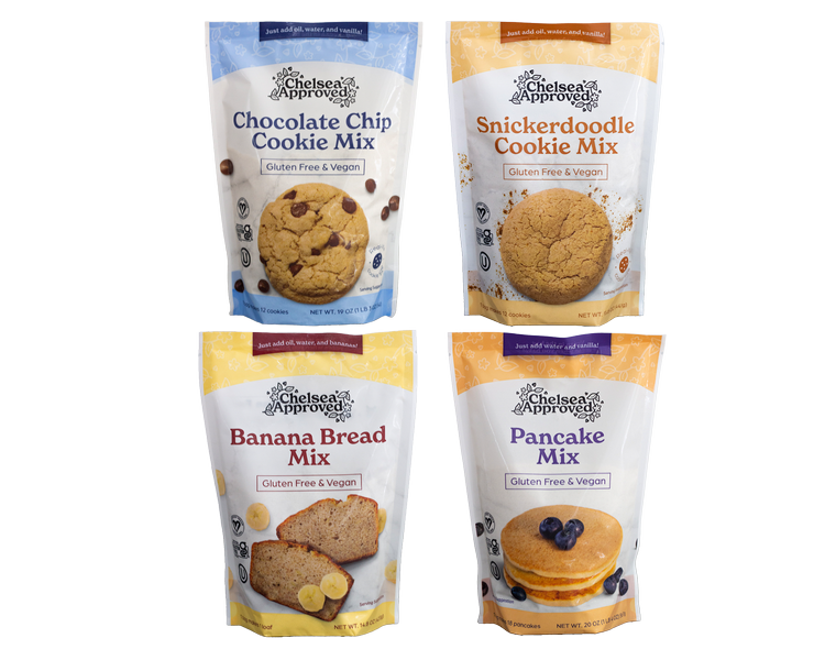 Original Vegan & Gluten Free Baking Mixes 4-Pack